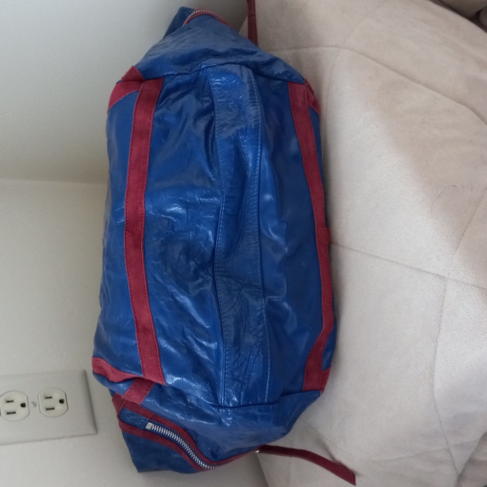 Isabel Marant Neway Day Hobo cobalt and maroon. Price FIRM - Picture 5 of 11